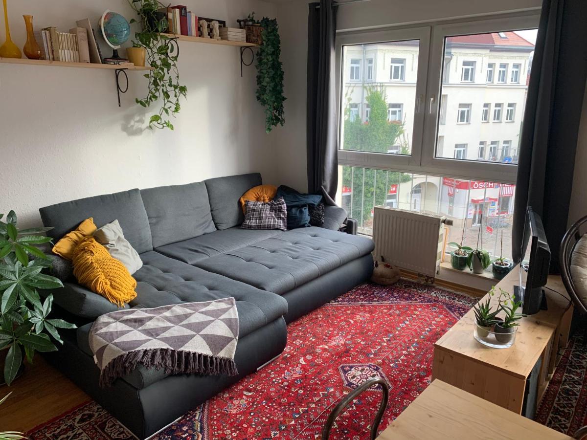 Am Clara-Zetkin-Park, Netflix, Lichtdurchflutet Appartement Leipzig Buitenkant foto